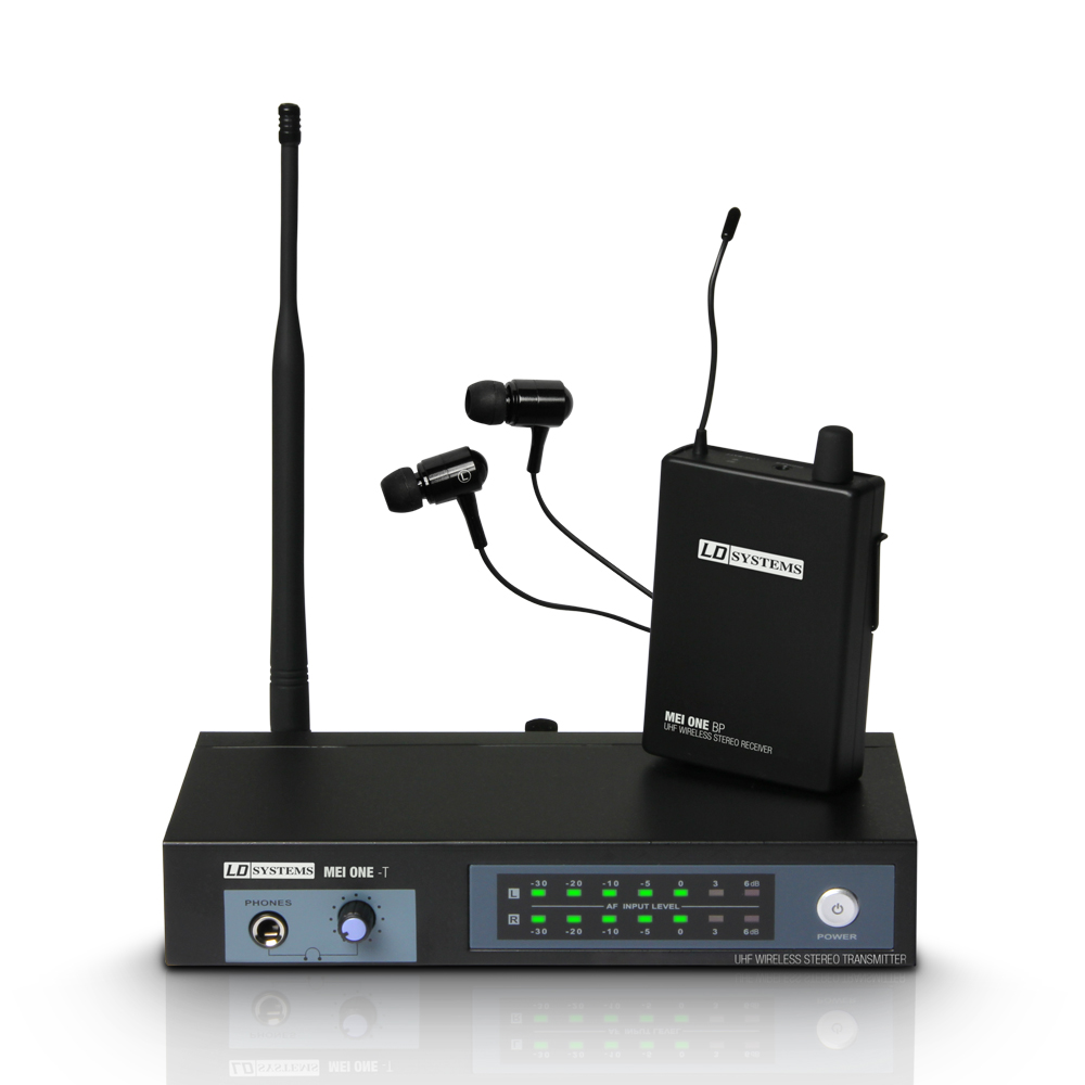 IN THE EAR MONITORING SYSTEM FROM LD SYSTEMS